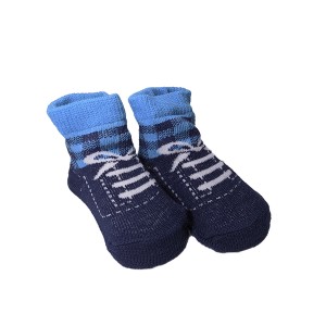 MEIA BEBÊ MASCULINA SAQUINHO