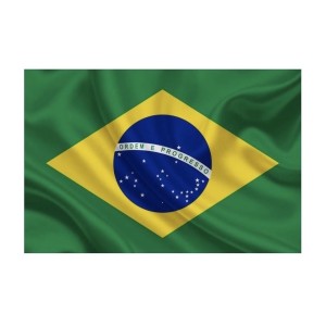 BANDEIRA BRASIL 2,00 m x 1,40 m - POLIÉSTER