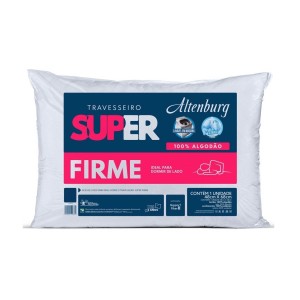 TRAVESSEIRO ALTENBURG SUPER SUPORTE FIRME 100% ALGODÃO