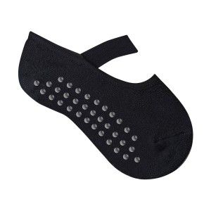 MEIA ADULTO SAPATILHA PILATES FEMININO COM ELASTICO