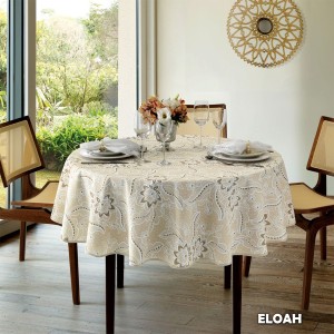 TOALHA MESA REDONDA DOHLER ATHENAS CLEAN 1,60m