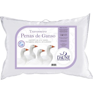 TRAVESSEIRO 100% PENAS DE GANSO (233 FIOS) - DAUNE