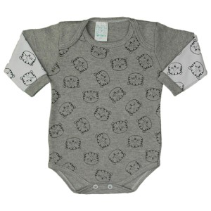 BODY ML C/3  MASC ESTAMPADO PETUTINHA