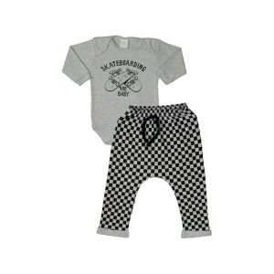 KIT C/3 MASCULINO (2-BODY ML E CALÇA) PETUTINHA