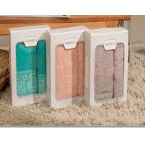 JOGO TOALHA C/2 peças (caixa presente)