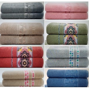 TOALHA ROSTO TINTO SORTIDA - (Campanha Ajudar é Amar - Doação)