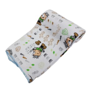 COBERTOR BEBÊ FLANELADO PARA BERÇO TURMA DA MÔNICA - INCOMFRAL