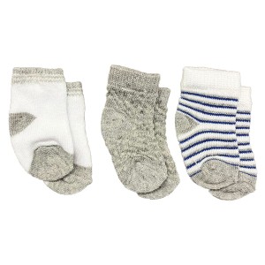 KIT MEIA C/3 RECEM NASCIDO