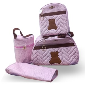 KIT BOLSA C/MOCHILA C/4 PEÇAS - 33/34