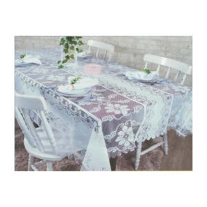 TOALHA MESA RETANGULAR RENDA