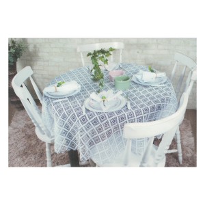 TOALHA MESA REDONDA RENDA