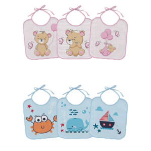 BABADOR C/3 COM FORRO- BERCINHO (Campanha Ajudar é Amar - Doação)