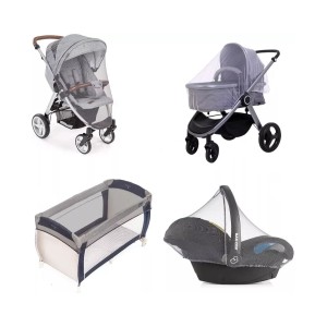 MOSQUITEIRO P/ CARRINHO C/ ELÁSTICO- BUBLIM