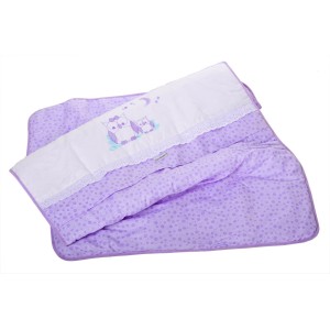 COLCHA COBRE LEITO BERÇO - CIA DO NENÉM  (Campanha Ajudar é Amar - Doação)