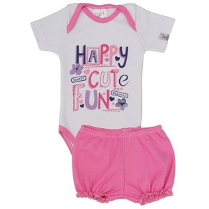 BODY C/SHORT FEMININO SUEDINE