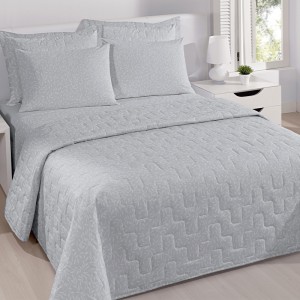 JOGO COBRE LEITO QUEEN MICROFIBRA SONATA DAMASK (85G/M²) - BUETTENER