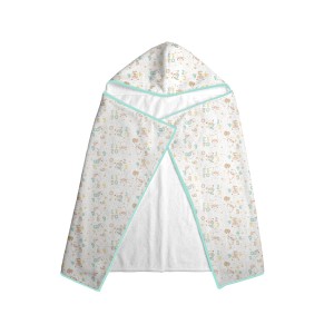 TOALHA BANHO C/CAPUZ FORRADA ESTAMPADA - KARINHO