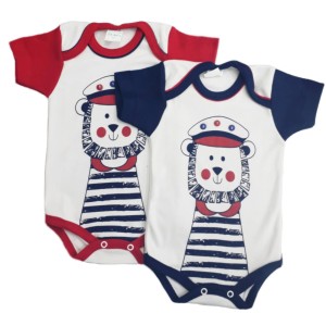 BODY C/2 MC MASCULINO SORTIDOS