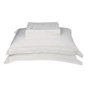 JOGO CAMA C/4 CASAL LISO BAMBOO HOTEL (230FIOS)
