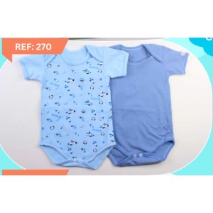 BODY MANGA CURTA C/2 MASCULINO COMBINADO