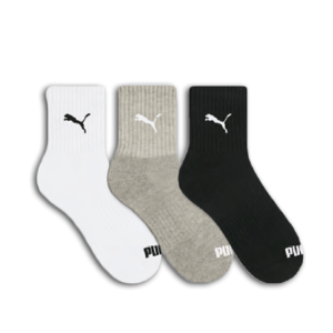 MEIA MASC C/3 SPORT CANO MEDIO PUMA