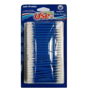 HASTES FLEXIVEIS ALGODÃO C/100  (Campanha Ajudar é Amar - Doação)