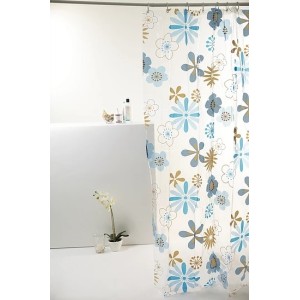 CORTINA P/BOX PVC ESTAMPADO COLORFUL