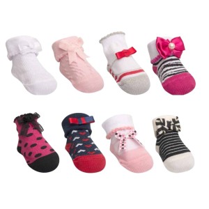 MEIA BEBÊ FEMININA SAQUINHO