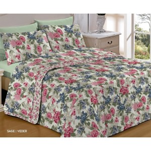 JOGO CAMA C/4 CASAL MICROFIBRA CAMESA