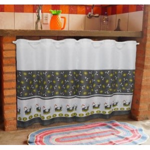 CORTINA PIA ESTAMPADA