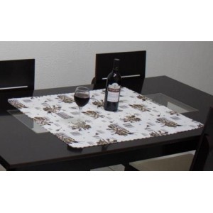 TOALHA CHÁ LINHO ESTAMPADA