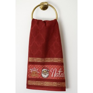 TOALHA ROSTO JACQUARD NATAL (390G/M²)