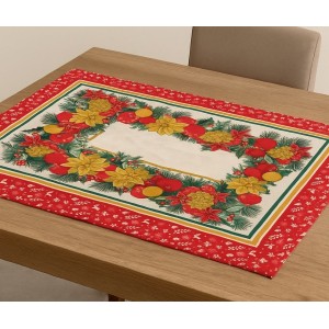 TOALHA CHA QUADRO LINHÃO NATAL
