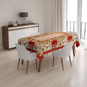 TOALHA MESA RETANGULAR LINHÃO NATAL