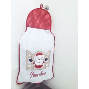 PUXA SACO BORDADO NATAL