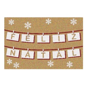 TAPETE CAPACHO NATAL MABRUK