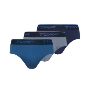 CUECA SLIP AD C/ 3 PC  MICROFIBRA ''GG'' A-15