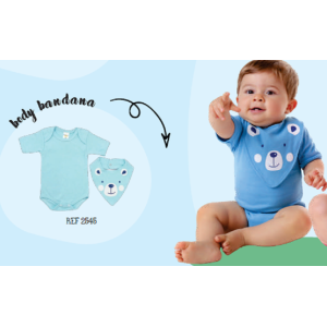 BODY MC MASCULINO C/ BANDANA SUEDINE