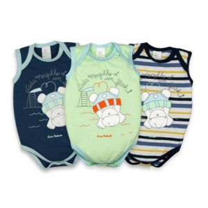 BODY REGATA MASCULINO C/3 SORTIDOS