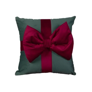 ALMOFADA NATAL BORDADO LAÇO - BELCHIOR