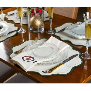 KIT C/2 GUARDANAPO LISO NATAL