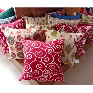 CAPA ALMOFADA JACQUARD NATAL