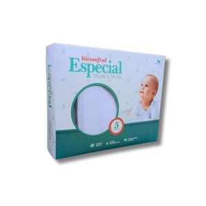 FRALDA DE PANO C/5 LISA ESPECIAL INCOMFRAL - 70x70