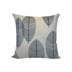 ALMOFADA LINHO CRU C/BORD