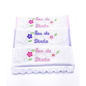 TOALHA BOCA C/3 FEMININA