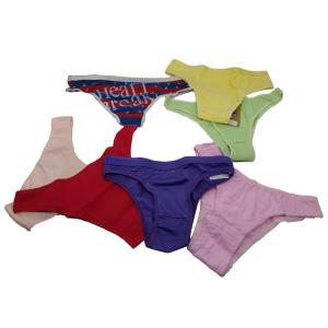 CALCINHA C/3 SORTIDAS  (Campanha Ajudar é Amar - Doação)