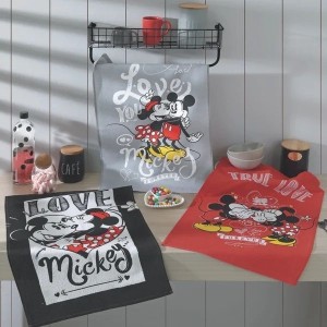 PANO FELPUDO MICKEY  PRATA DOHLER