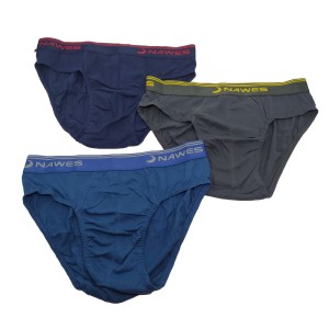 CUECA C/3 AD SLIP LISA ALG SORTIDAS