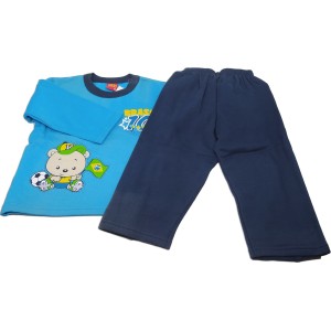 CONJUNTO BRASIL MASCULINO M/LONGA REPLICA