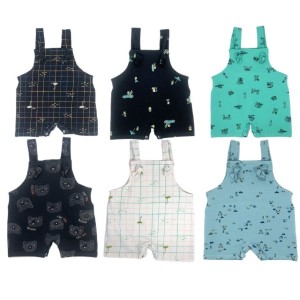 JARDINEIRA CURTA MASC COTTON EST